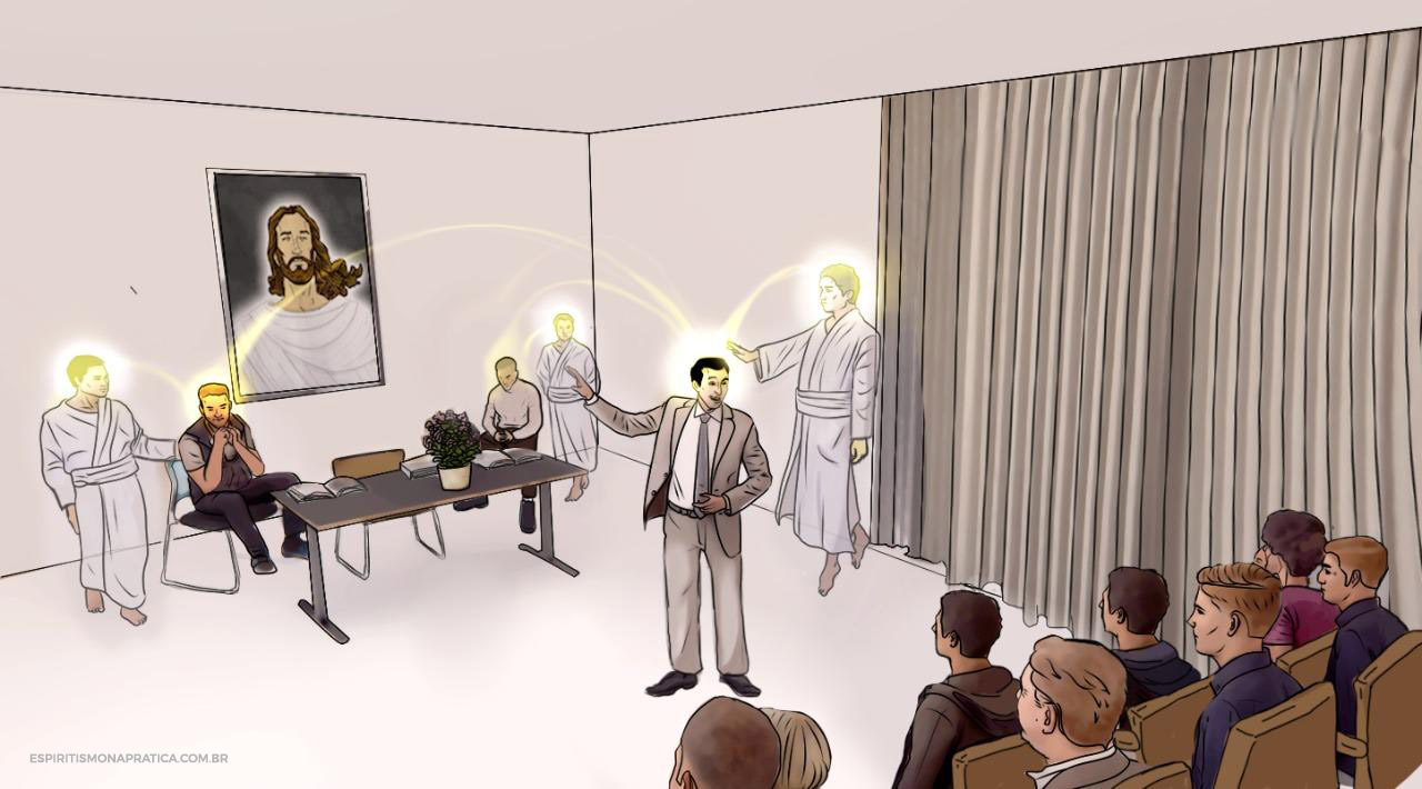 Palestra Espírita - Ilustração Parte 1 - Site Espiritismo na Prática - Grupo de Estudos Espírita Paulo de Tarso