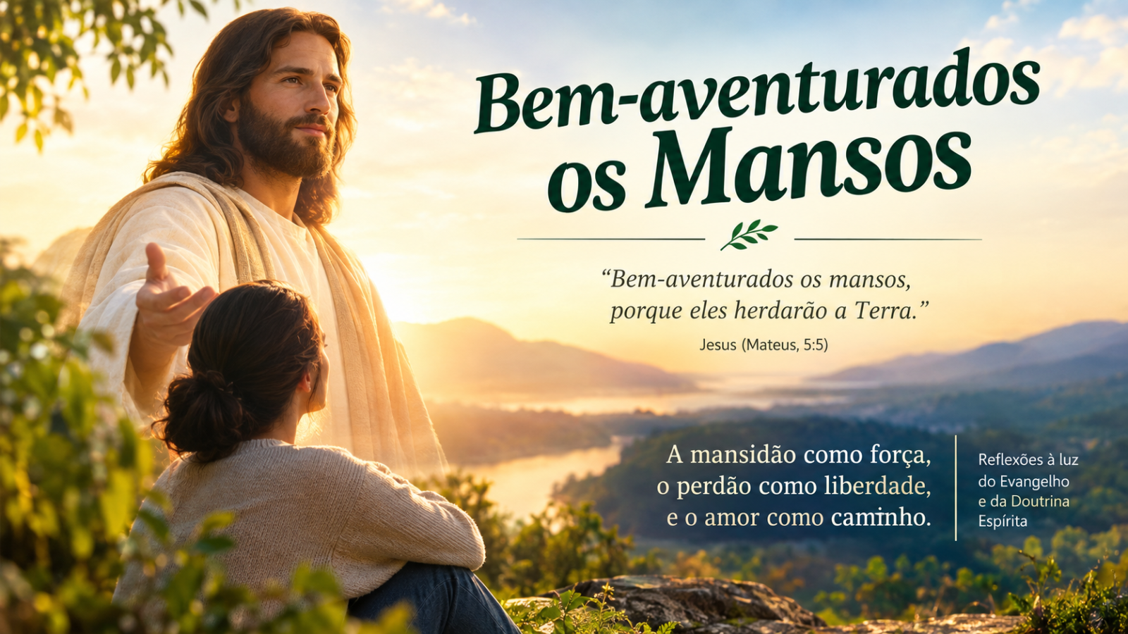 Bem-aventurados os mansos - Site Espiritismo na Prática - Grupo de Estudos Espírita Paulo de Tarso